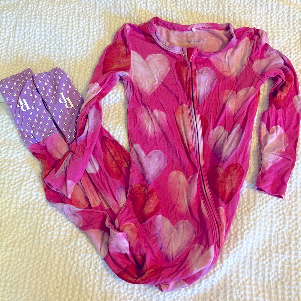 Posh peanut convertible one piece pajamas